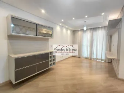 Apartamento com 3 Quartos para venda ou aluguel, 75m² no Vila Augusta, Guarulhos