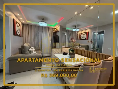 Apartamento com 3 Quartos à venda, 54m² no Praia da Baleia, Serra