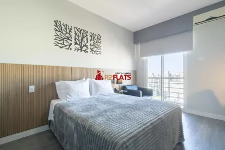 Flat com 1 Quarto à venda, 26m² no Indianópolis, São Paulo
