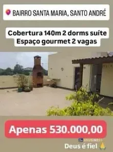 Apartamento com 2 Quartos à venda, 140m² no Santa Maria, Santo André