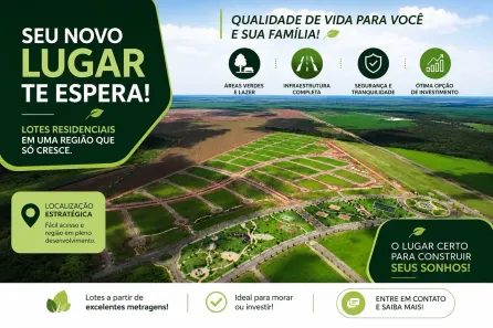 Lote/Terreno à venda, 320m² no , Lucas do Rio Verde