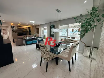 Apartamento com 4 Quartos à venda, 159m² no Gonzaga, Santos