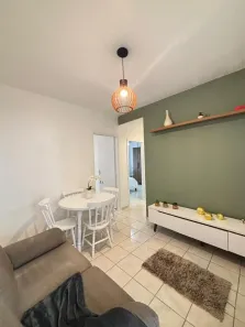 Apartamento com 2 Quartos para alugar, 60m² no Gonzaga, Santos