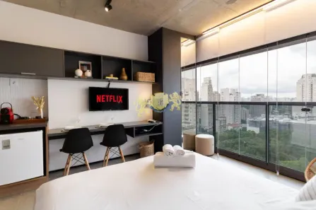 Flat com 1 Quarto à venda, 20m² no Jardim Paulista, São Paulo