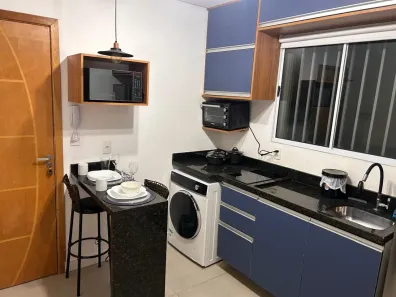 Apartamento com 1 Quarto para alugar, 32m² no Cidade Monções, São Paulo