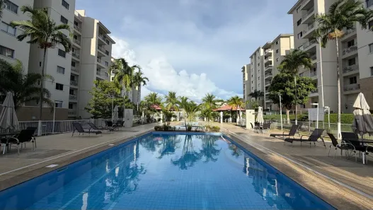 Apartamento com 3 Quartos para alugar, 76m² no Flores, Manaus