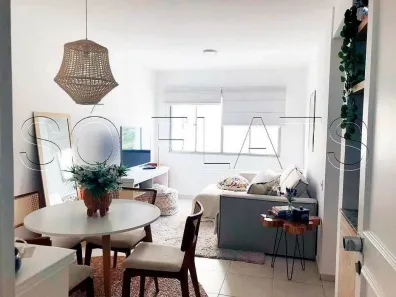 Flat com 1 Quarto à venda, 40m² no Indianópolis, São Paulo