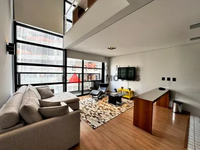 Apartamento com 1 Quarto para alugar, 50m² no Vila Nova Conceição, São Paulo