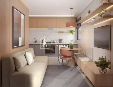 Apartamento com 2 Quartos à venda, 41m² no Bom Jesus, São José dos Pinhais