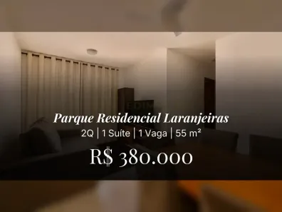 Apartamento com 2 Quartos à venda, 55m² no Parque Residencial Laranjeiras, Serra