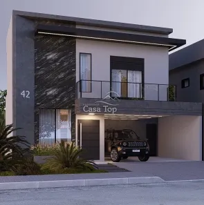 Casa de Condomínio com 3 Quartos à venda, 188m² no Cará-cará, Ponta Grossa