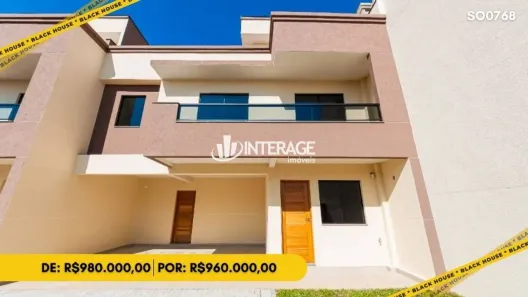 Casa de Condomínio com 3 Quartos à venda, 147m² no Santa Felicidade, Curitiba