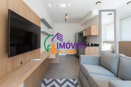 Apartamento com 1 Quarto para alugar, 31m² no Cerqueira César, São Paulo