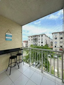 Apartamento com 2 Quartos à venda, 55m² no Praia da Baleia, Serra