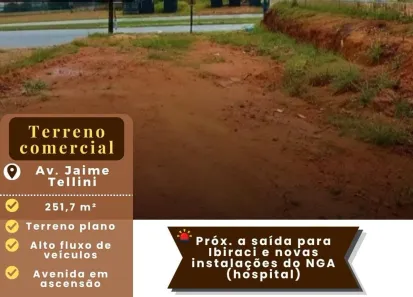 Lote/Terreno à venda, 251m² no Prolongamento Residencial Ana Dorothéa, Franca