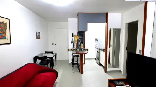 Flat com 1 Quarto para alugar, 35m² no Moema, São Paulo
