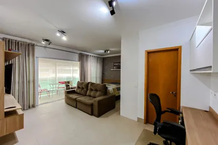 Apartamento com 1 Quarto para alugar, 55m² no Vila Regente Feijó, São Paulo