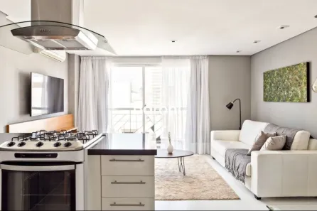 Apartamento com 1 Quarto para alugar, 65m² no Vila Nova Conceição, São Paulo