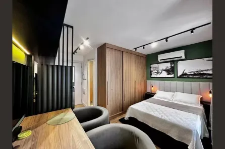 Kitnet com 1 Quarto à venda, 25m² no Campo Belo, São Paulo