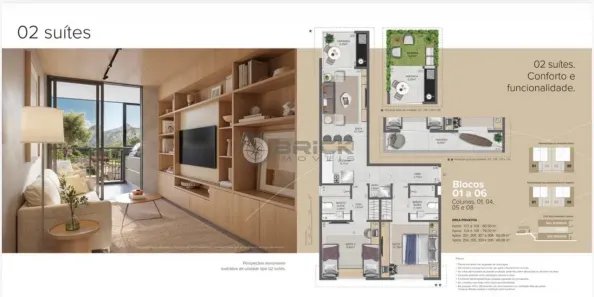 Apartamento com 2 Quartos à venda, 68m² no Golfe, Teresópolis