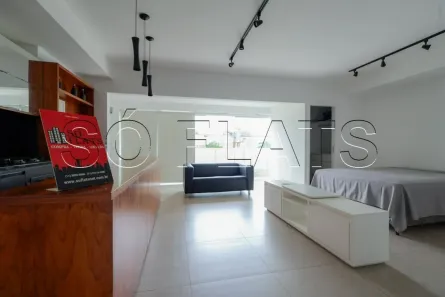 Flat com 1 Quarto à venda, 56m² no Cidade Monções, São Paulo