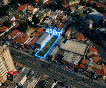Lote/Terreno à venda, 450m² no Campestre, Santo André
