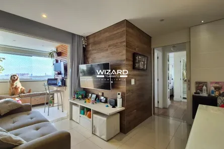 Apartamento com 2 Quartos à venda, 59m² no Vila Valparaíso, Santo André