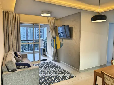Apartamento com 2 Quartos para alugar, 57m² no Mirandópolis, São Paulo