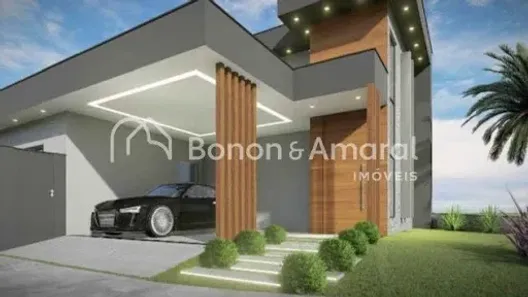 Casa de Condomínio com 3 Quartos à venda, 123m² no Vila Monte Alegre, Paulínia