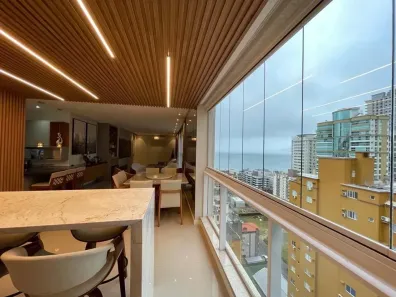 Apartamento com 3 Quartos para alugar, 148m² no Meia Praia, Itapema