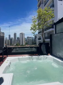 Cobertura com 1 Quarto à venda, 110m² no Cidade Monções, São Paulo