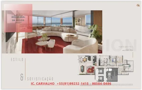 Apartamento com 3 Quartos à venda, 193m² no Umarizal, Belém