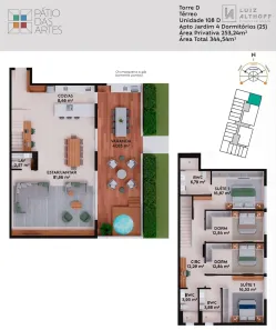 Apartamento com 4 Quartos à venda, 253m² no Pedra Branca, Palhoça