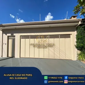 Casa com 2 Quartos para alugar, 250m² no Parque Residencial Eldorado, Bebedouro