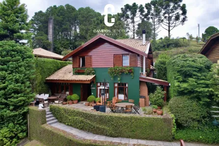 Casa de Condomínio com 4 Quartos à venda, 250m² no Jardim Andira, Campos do Jordão
