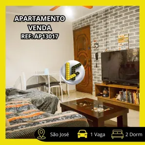 Apartamento com 2 Quartos à venda, 56m² no São José, São Caetano do Sul