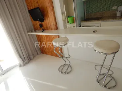 Flat com 1 Quarto para alugar, 47m² no Cidade Monções, São Paulo