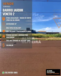 Lote/Terreno à venda, 282m² no Jardim Veneto I, Sertãozinho