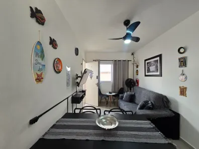 Apartamento com 2 Quartos para alugar, 55m² no Indaiá, Bertioga