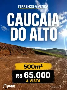 Lote/Terreno à venda, 500m² no Centro (Caucaia do Alto), Cotia
