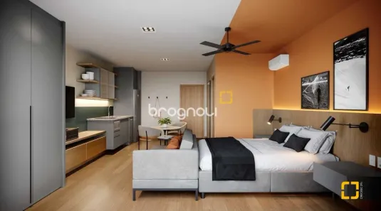 Apartamento com 1 Quarto à venda, 32m² no Saco Grande, Florianópolis