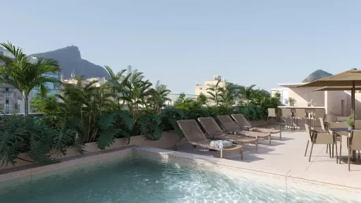 Apartamento com 2 Quartos à venda, 47m² no Leblon, Rio de Janeiro