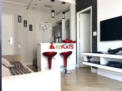Flat com 1 Quarto à venda, 35m² no Indianópolis, São Paulo