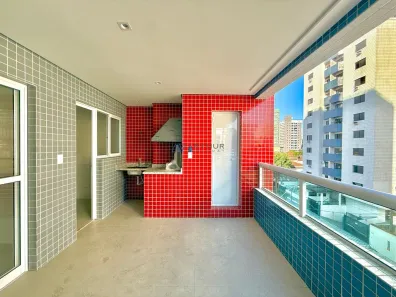 Apartamento com 2 Quartos à venda, 81m² no Guilhermina, Praia Grande