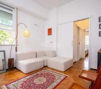 Apartamento com 1 Quarto à venda, 49m² no Cosme Velho, Rio de Janeiro