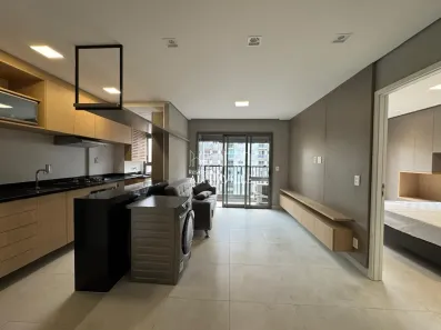 Apartamento com 1 Quarto para alugar, 53m² no Alphaville Centro Industrial e Empresarial/Alphaville., Barueri
