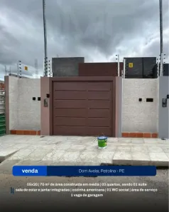 Casa com 3 Quartos à venda, 100m² no Dom Avelar, Petrolina