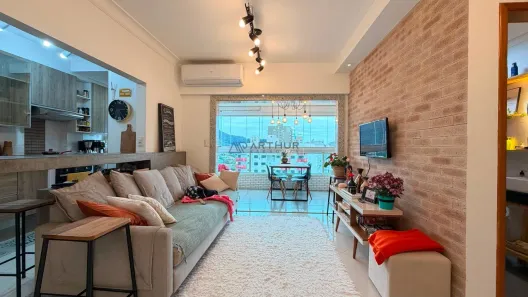 Apartamento com 3 Quartos à venda, 92m² no Canto do Forte, Praia Grande