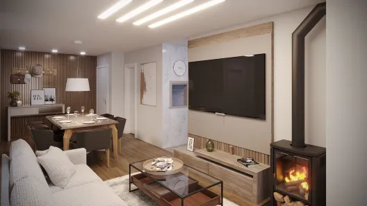 Apartamento com 1 Quarto à venda, 51m² no Dutra, Gramado