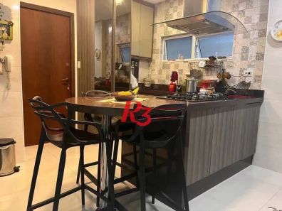 Apartamento com 3 Quartos à venda, 120m² no Gonzaga, Santos